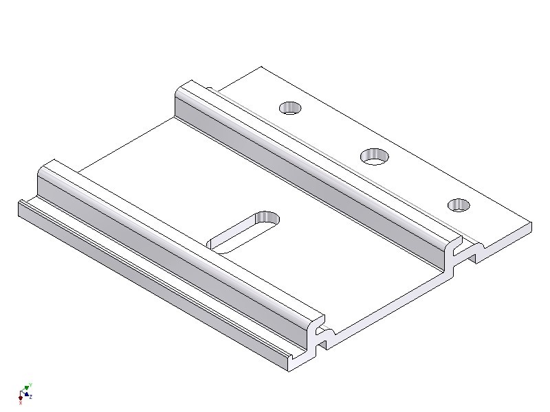 74003 Salco Sra125 Vlakke Bracket