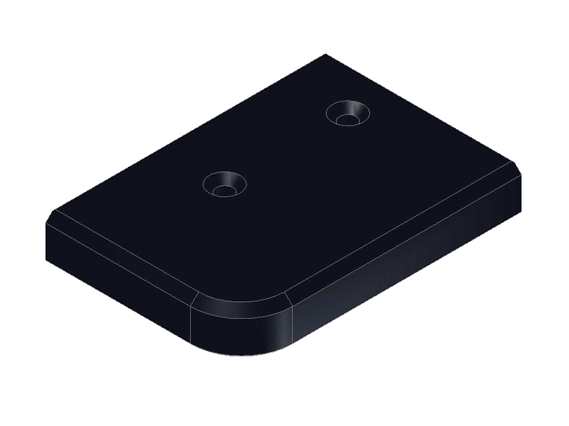 65913 Salco C Profiel Beschermhoek Links Zwart