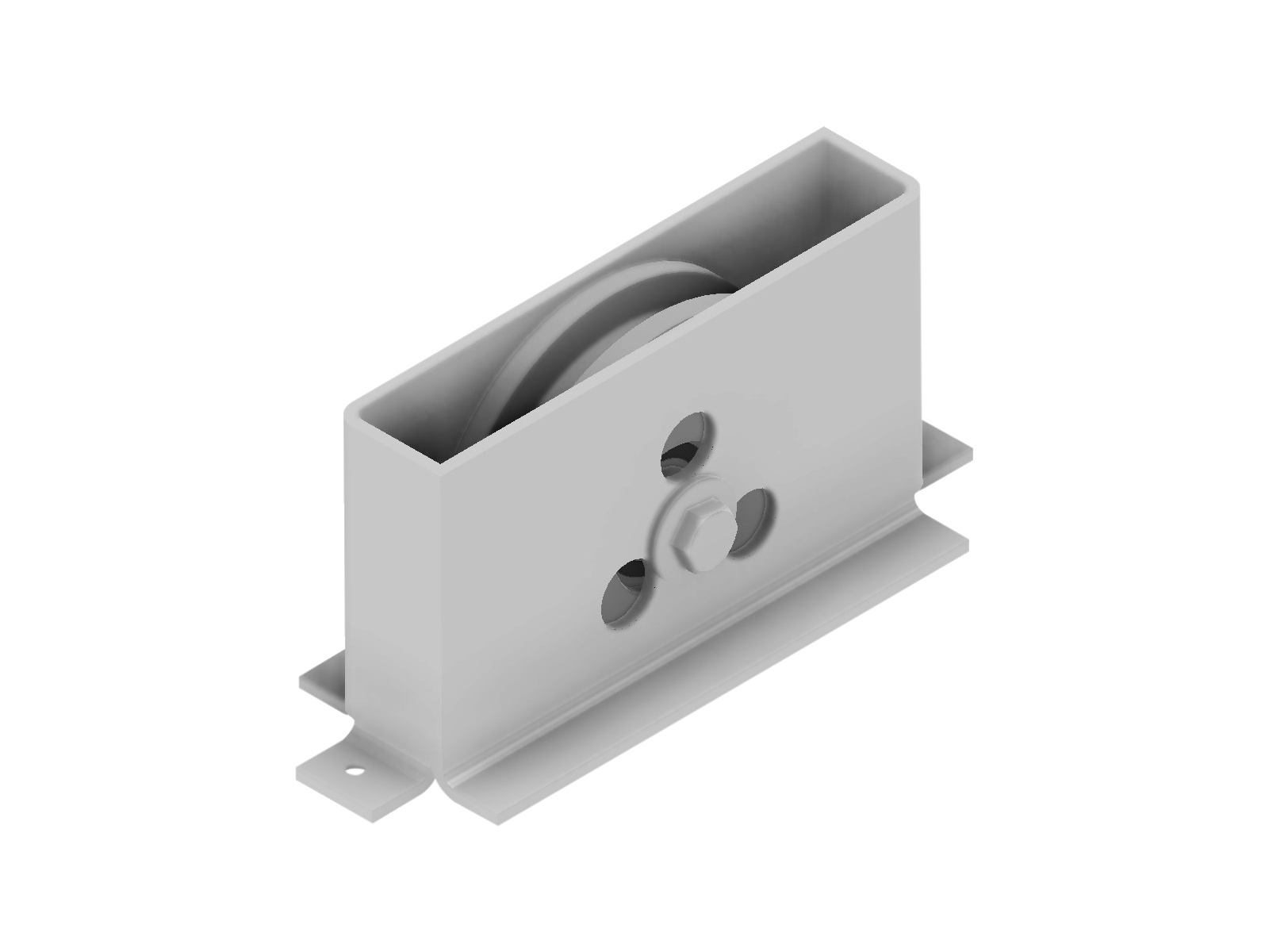 64610 Salco Wielkast 120Mm Kunststof Gelaste Rail