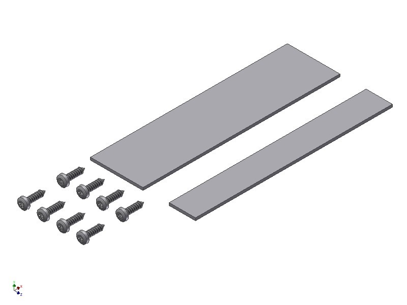 82570 Salco Koppelplaatjes Sra250 Afwerkkap