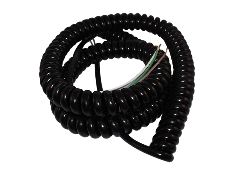 63433 Salco Spiraalsnoer 3X0.75Qmm L= 6Mtr Werkend