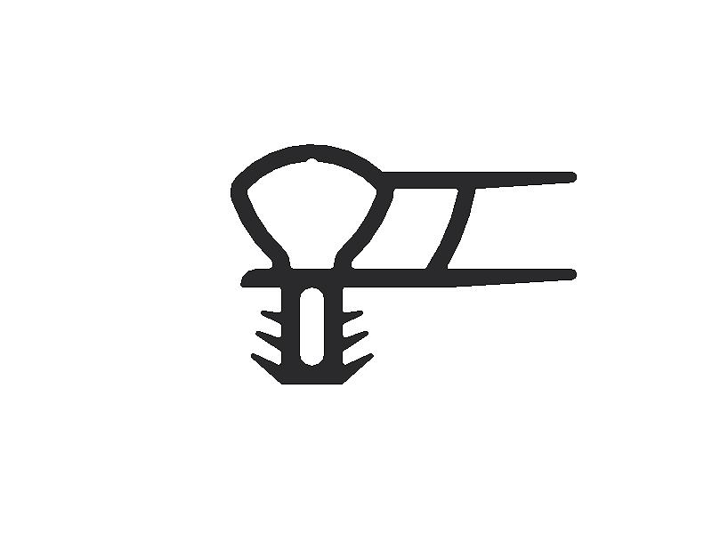 69150 Salco Onderrubber Dubbele Afdichting