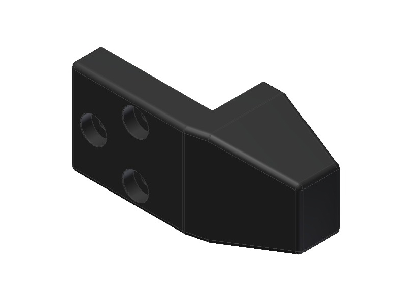 13028 Salco Bumper Houder Holder Chillerdoor